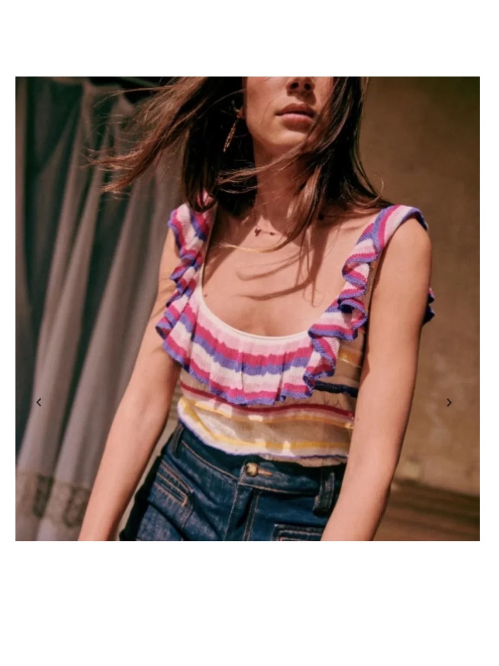 Sezane leya tank